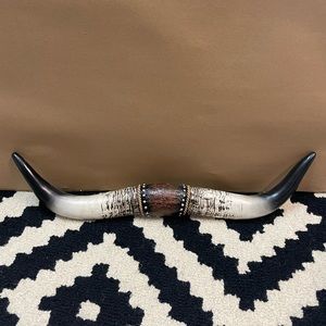 Bull Horn Wall Decor